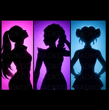 Torba z uszami z KPop Demon Hunters