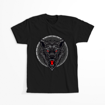 Koszulka Wilk KOLOR KOSZULKI I FASON