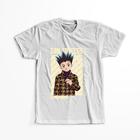 Koszulka Biała Hunter x Hunter WYBIERZ KOLOR KOSZULKI I FASON