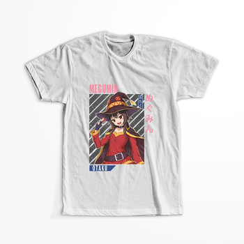 Koszulka Biała KonoSuba: God's Blessing on This Wonderful World! / Kono Subarashii Sekai ni Shukufuku wo! - WYBIERZ KOLOR KOSZULKI I FASON