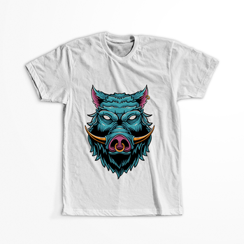 Koszulka Dzik WYBIERZ KOLOR KOSZULKI I FASON