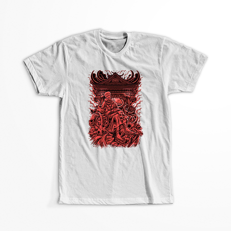 Koszulka Biała Jujutsu Kaisen - WYBIERZ KOLOR KOSZULKI I FASON