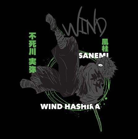 Torba z uszami z Demon Slayer / Kimetsu no Yaiba / Miecz zabójcy demonów