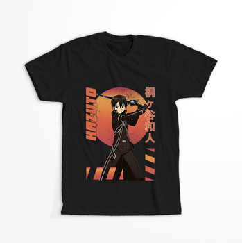 Koszulka Czarna Sword Art Online WYBIERZ KOLOR KOSZULKI I FASON