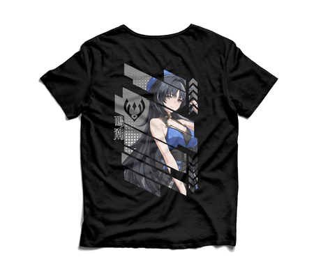 Koszulka Czarna Wuthering Waves - WYBIERZ FASON I KOLOR KOSZULKI 