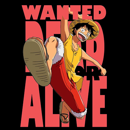 Koszulka Biała One Piece - WYBIERZ KOLOR KOSZULKI I FASON