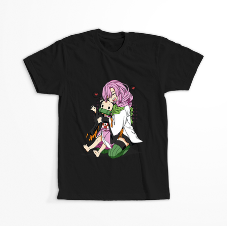 Koszulka Czarna Demon Slayer / Kimetsu no Yaiba / Miecz zabójcy demonów - WYBIERZ KOLOR KOSZULKI I FASON