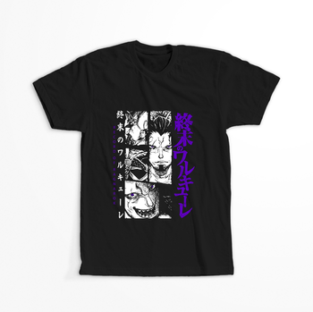 Koszulka Czarna Record Of Ragnarok WYBIERZ KOLOR KOSZULKI I FASON