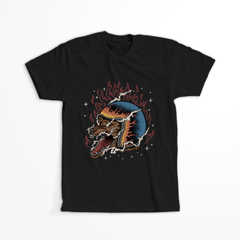 Koszulka Wilk KOLOR KOSZULKI I FASON