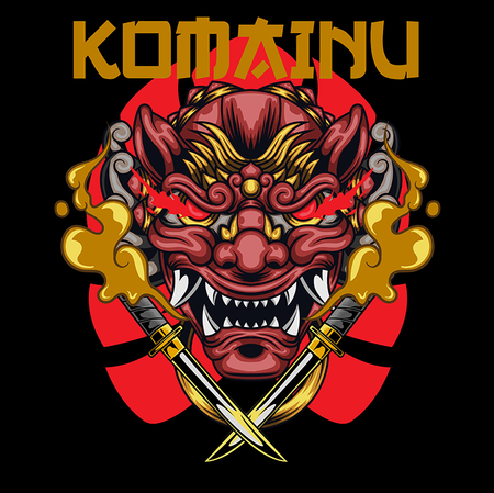 Koszulka Maska Samuraja WYBIERZ KOLOR KOSZULKI I FASON