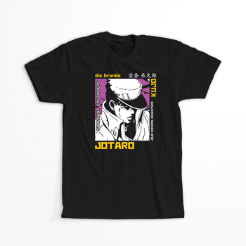 Koszulka Czarna JOJO's Bizarre Adventure - WYBIERZ KOLOR KOSZULKI I FASON