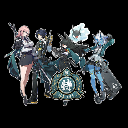 Koszulka Czarna - Zenless Zone Zero - WYBIERZ KOLOR KOSZULKI I FASON