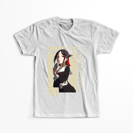 Koszulka Biała Kaguya-sama Love Is War WYBIERZ KOLOR KOSZULKI I FASON