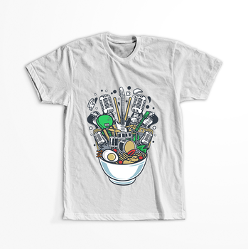 Koszulka Ramen WYBIERZ KOLOR KOSZULKI I FASON