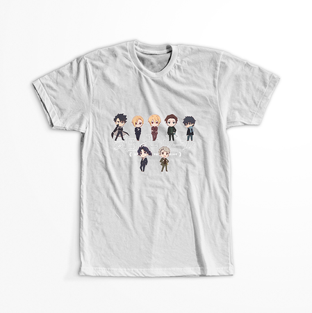 Koszulka Biała Moriarty the Patriot WYBIERZ KOLOR KOSZULKI I FASON