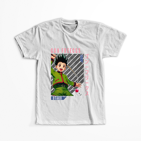 Koszulka Biała Hunter x Hunter WYBIERZ KOLOR KOSZULKI I FASON