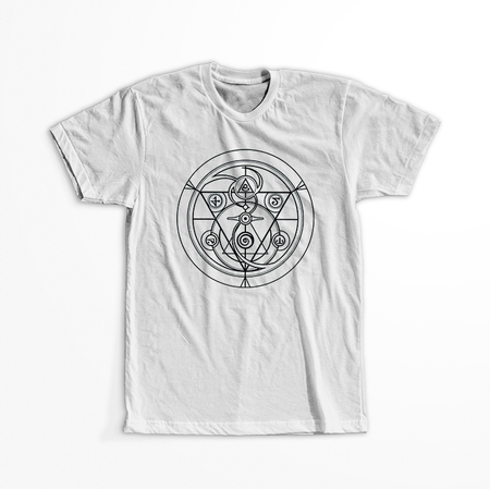 Koszulka Biała Fullmetal Alchemist - WYBIERZ KOLOR KOSZULKI I FASON