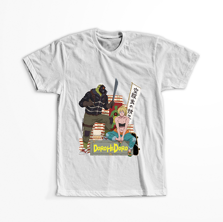 Koszulka Biała Dorohedoro - WYBIERZ KOLOR KOSZULKI I FASON