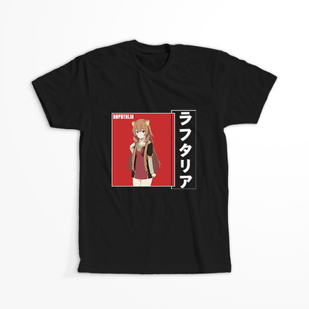 Koszulka Czarna - The Rising of the Shield Hero - WYBIERZ KOLOR KOSZULKI I FASON