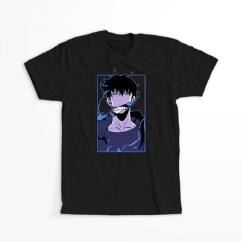 Koszulka Czarna - Solo Leveling - WYBIERZ KOLOR KOSZULKI I FASON