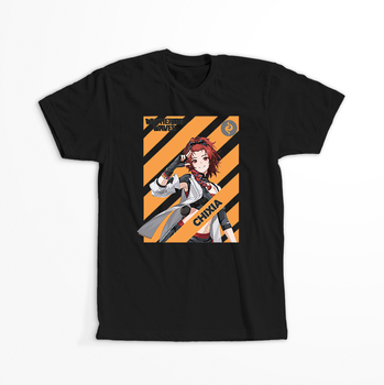 Koszulka Czarna Wuthering Waves - WYBIERZ FASON I KOLOR KOSZULKI