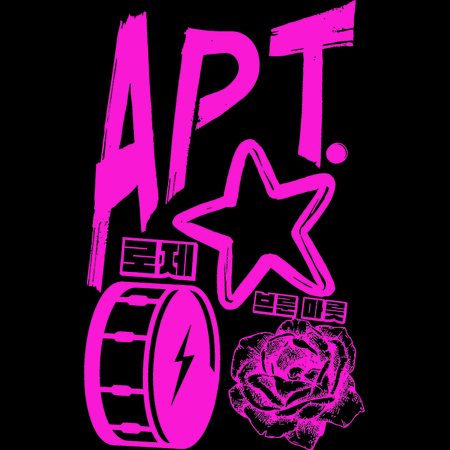 Koszulka Czarna Rosé WYBIERZ KOLOR KOSZULKI I FASON