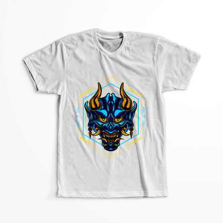 Koszulka Maska samuraja WYBIERZ KOLOR KOSZULKI I FASON