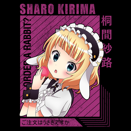 Torba z uszami z Is the Order a Rabbit?