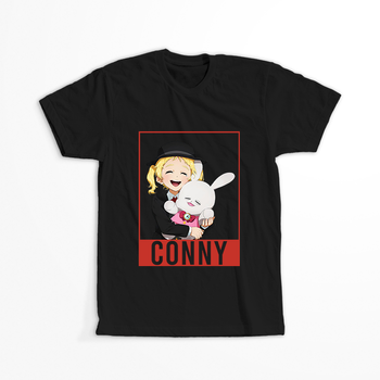 Koszulka Czarna - The Promised Neverland - WYBIERZ KOLOR KOSZULKI I FASON