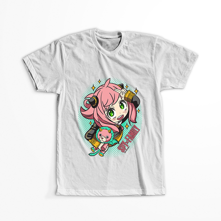 Koszulka Biała Spy X Family - WYBIERZ KOLOR KOSZULKI I FASON