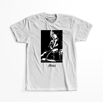 Koszulka Biała Death Note - WYBIERZ KOLOR KOSZULKI I FASON