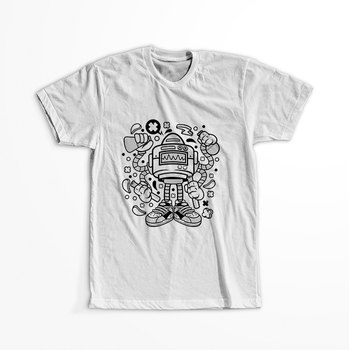 Koszulka Robot WYBIERZ KOLOR KOSZULKI I FASON