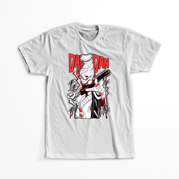Koszulka Biała Dandadan - WYBIERZ FASON KOSZULKI