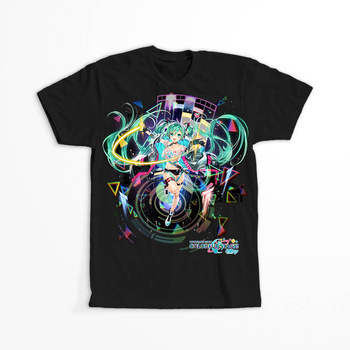 Koszulka Czarna - Project SEKAI COLORFUL STAGE! - WYBIERZ FASON KOSZULKI