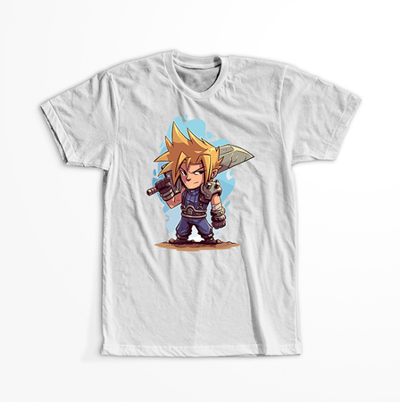 Koszulka Biała - Final Fantasy - WYBIERZ KOLOR KOSZULKI I FASON