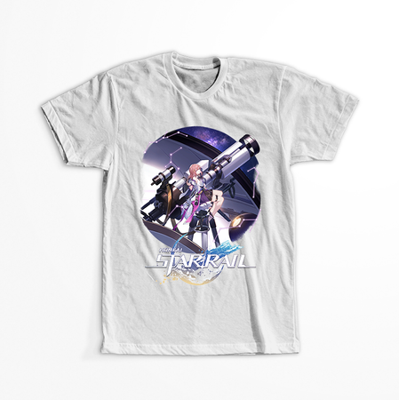 Koszulka Czarna - Honkai Star Rail  - Asta WYBIERZ KOLOR KOSZULKI I FASON