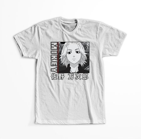 Koszulka Biała Tokyo Revengers WYBIERZ KOLOR KOSZULKI I FASON