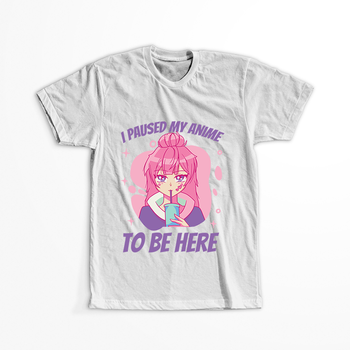 Koszulka I paused WYBIERZ KOLOR KOSZULKI I FASON