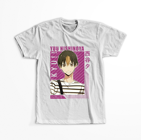 Koszulka Biała - Haikyuu!! - WYBIERZ KOLOR KOSZULKI I FASON