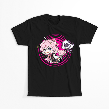 Koszulka Czarna Wuthering Waves - WYBIERZ FASON I KOLOR KOSZULKI 