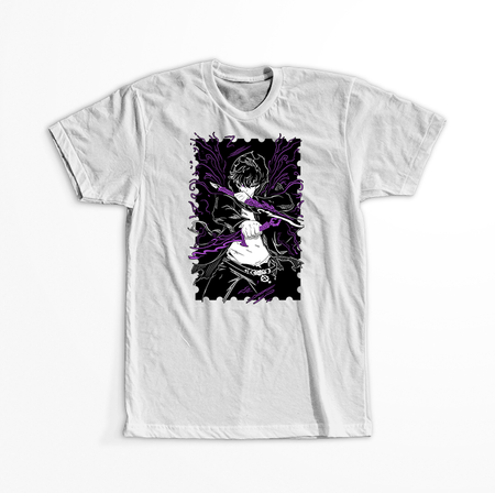 Koszulka Biała - Solo Leveling - WYBIERZ KOLOR KOSZULKI I FASON