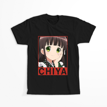 Koszulka Czarna - Is the Order a Rabbit?  - WYBIERZ KOLOR KOSZULKI I FASON