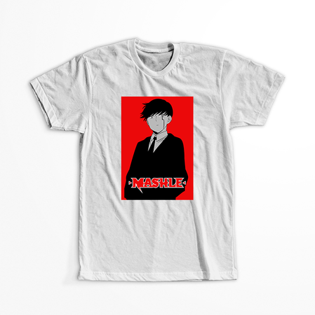 Koszulka Biała - MASHLE - WYBIERZ KOLOR KOSZULKI I FASON