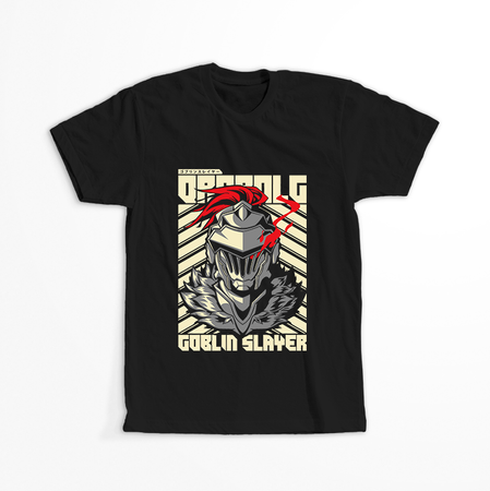 Koszulka Czarna Goblin Slayer WYBIERZ KOLOR KOSZULKI I FASON