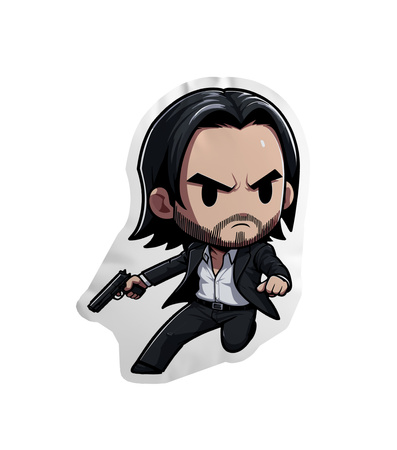 Poduszka Chibi John Wick