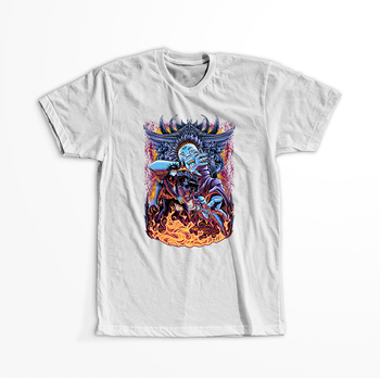 Koszulka Biała Jujutsu Kaisen - WYBIERZ KOLOR KOSZULKI I FASON