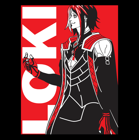 Koszulka Czarna Record Of Ragnarok WYBIERZ KOLOR KOSZULKI I FASON