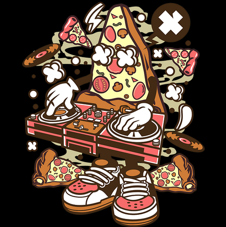 Koszulka Pizza KOLOR KOSZULKI I FASON