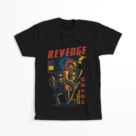 Koszulka Revenge KOLOR KOSZULKI I FASON