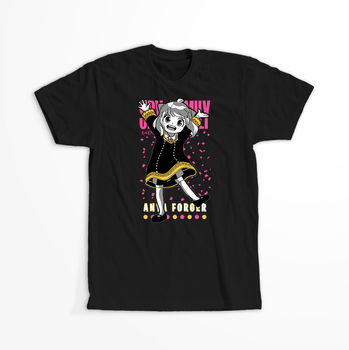 Koszulka Czarna Spy X Family - WYBIERZ KOLOR KOSZULKI I FASON